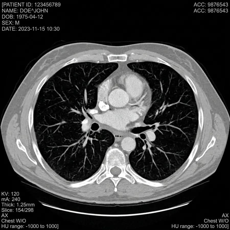 CT study in the Global Teleradiology reporting workspace